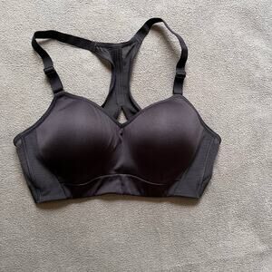 All in Motion Sports Bra Women Medium Black Padded Adjustable T Straps Wireless